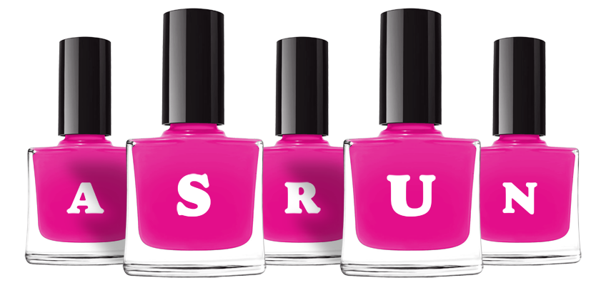Asrun nails logo