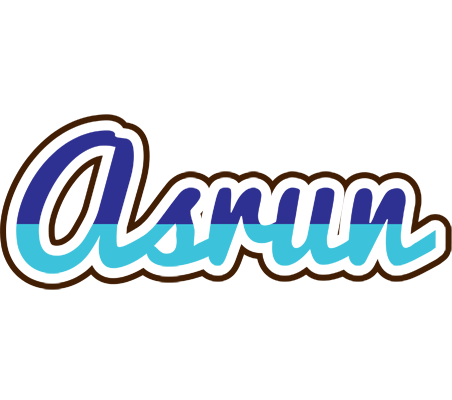 Asrun raining logo