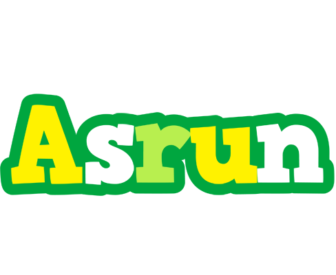 Asrun soccer logo