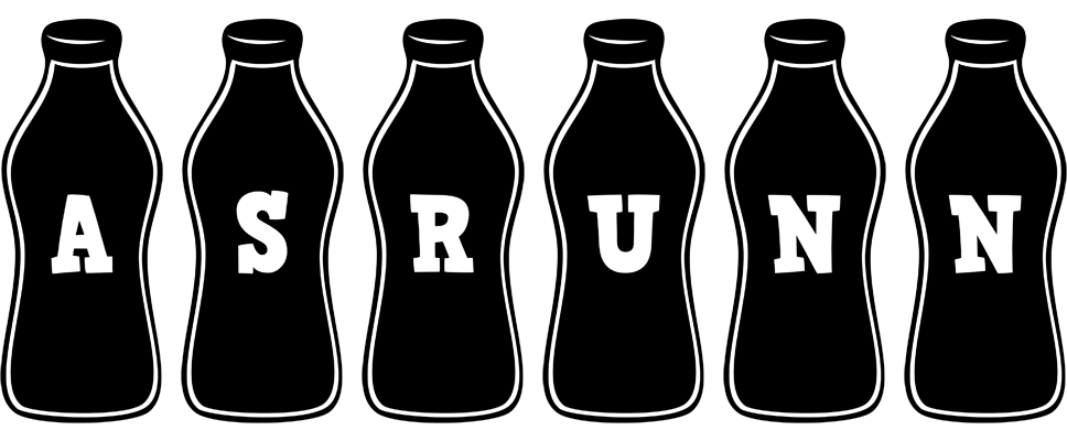 Asrunn bottle logo
