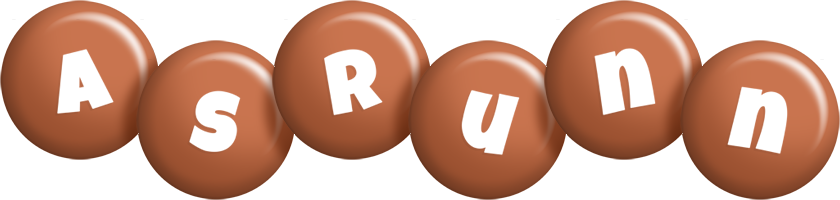 Asrunn candy-brown logo