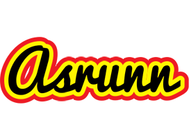 Asrunn flaming logo