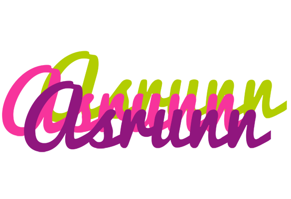 Asrunn flowers logo