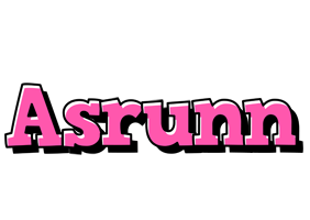 Asrunn girlish logo