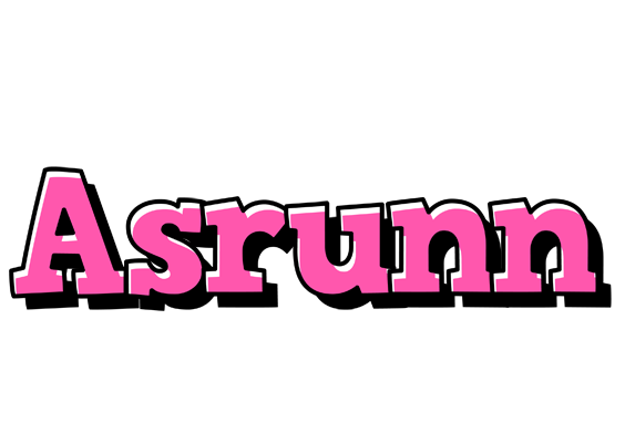 Asrunn girlish logo