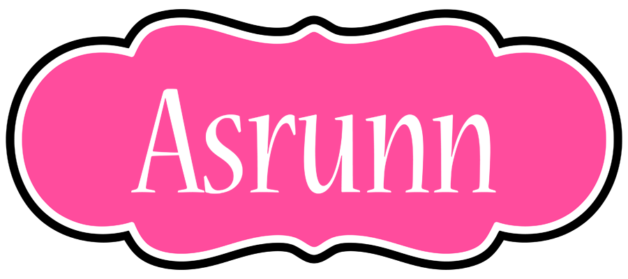 Asrunn invitation logo