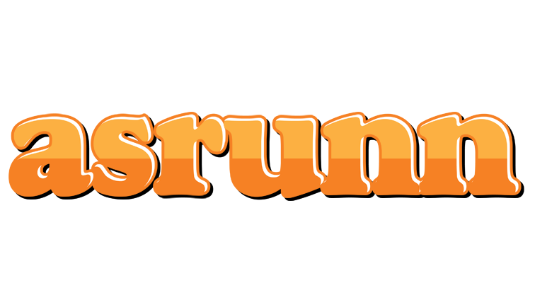 Asrunn orange logo