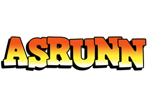 Asrunn sunset logo