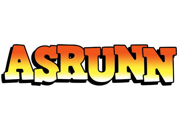 Asrunn sunset logo