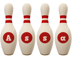 Assa bowling-pin logo