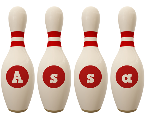 Assa bowling-pin logo