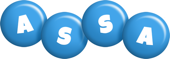 Assa candy-blue logo