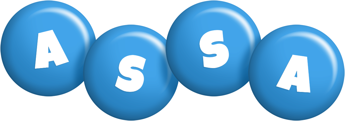 Assa candy-blue logo