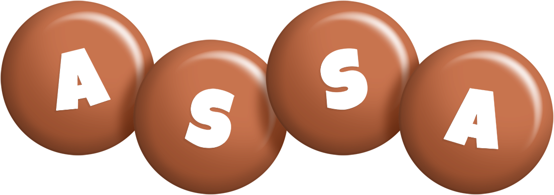 Assa candy-brown logo