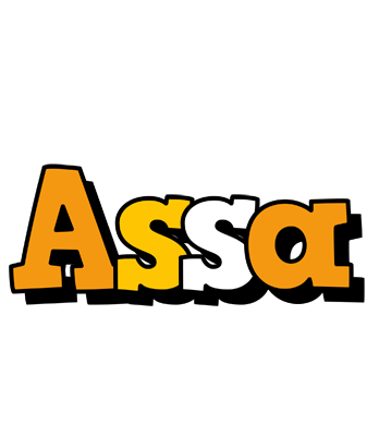 Assa cartoon logo