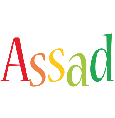 Assad birthday logo