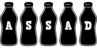 Assad bottle logo