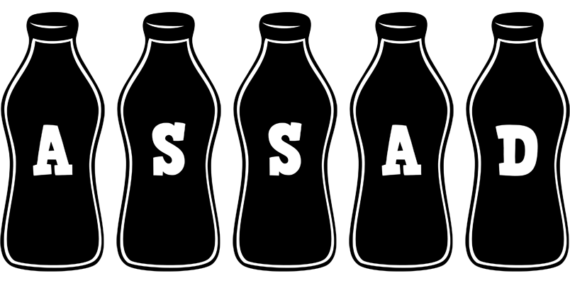Assad bottle logo