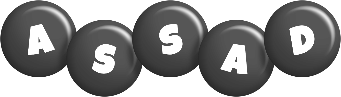Assad candy-black logo