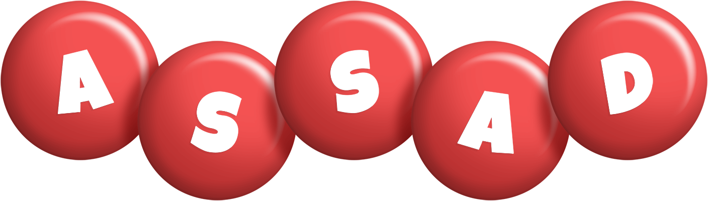 Assad candy-red logo