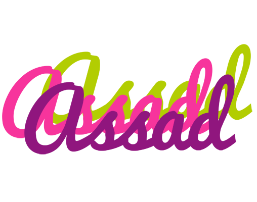 Assad flowers logo