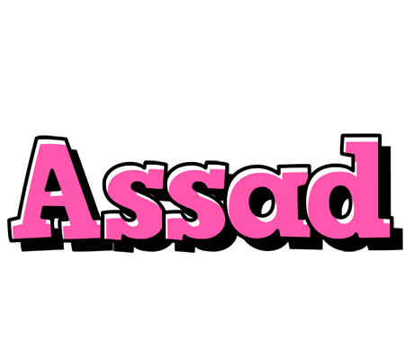 Assad girlish logo