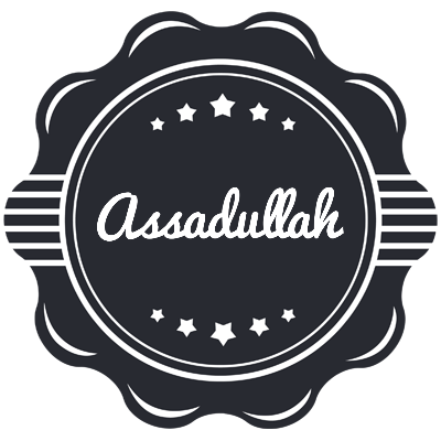 Assadullah badge logo