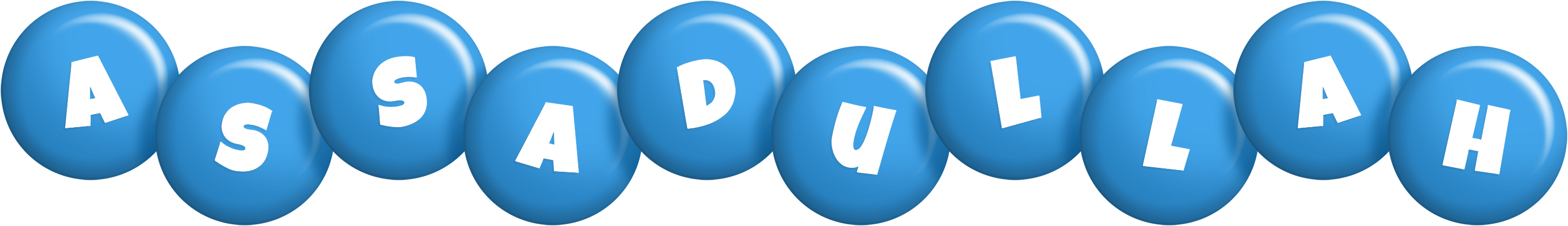 Assadullah candy-blue logo