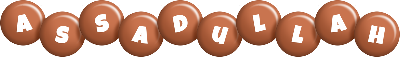 Assadullah candy-brown logo