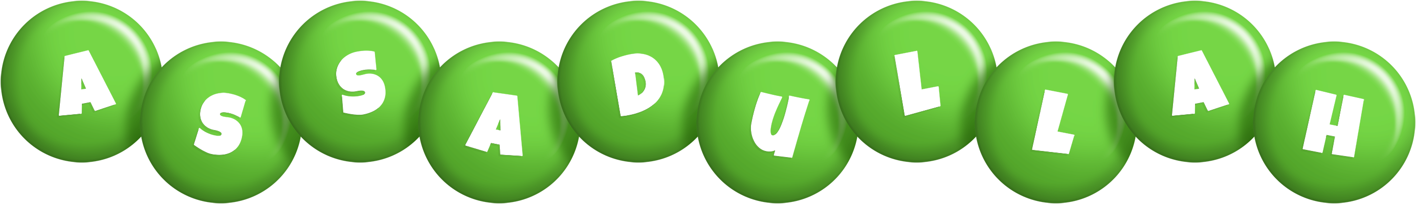 Assadullah candy-green logo