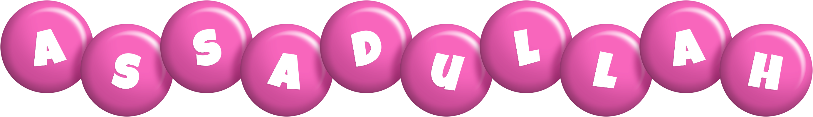 Assadullah candy-pink logo