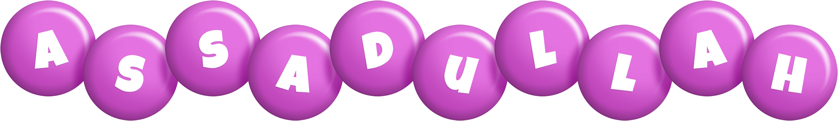 Assadullah candy-purple logo