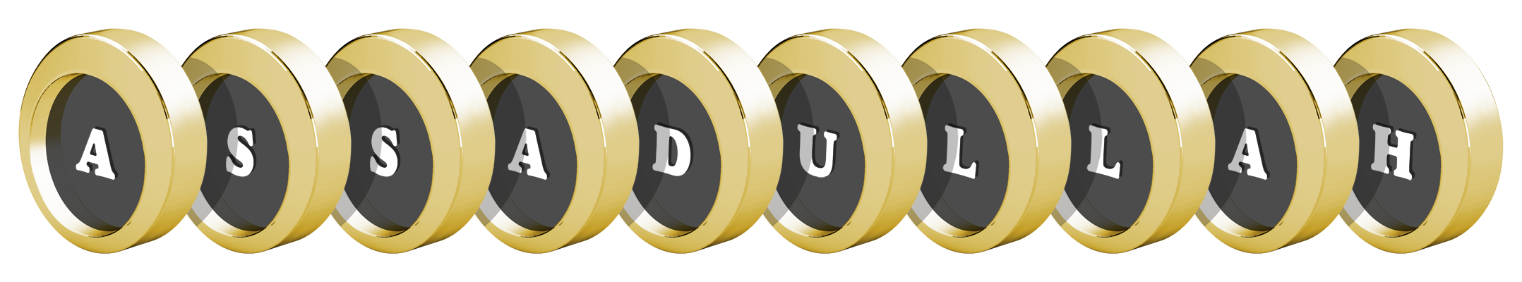 Assadullah gold logo
