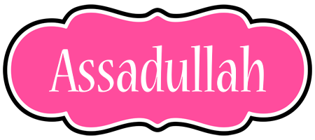 Assadullah invitation logo