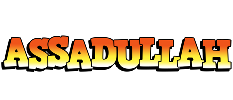 Assadullah sunset logo