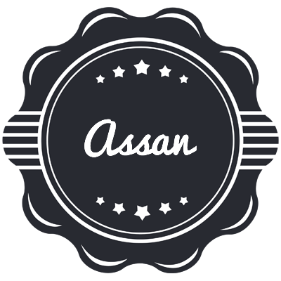 Assan badge logo