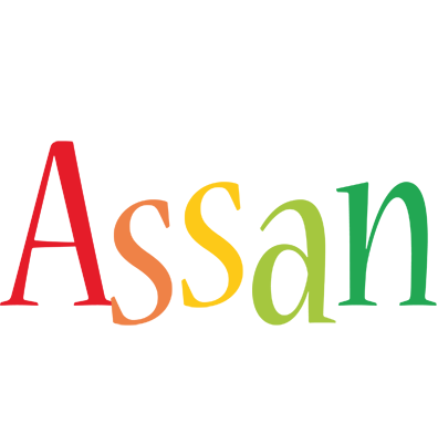 Assan birthday logo