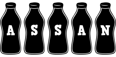 Assan bottle logo