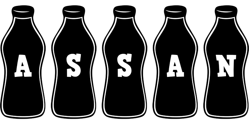 Assan bottle logo