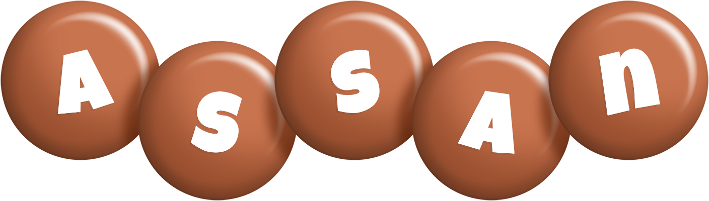 Assan candy-brown logo