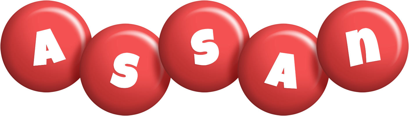 Assan candy-red logo