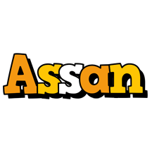 Assan cartoon logo