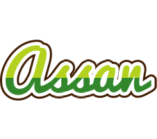 Assan golfing logo