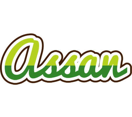 Assan golfing logo