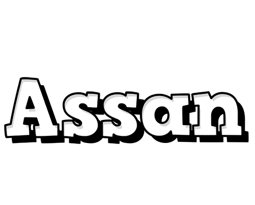 Assan snowing logo