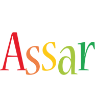 Assar birthday logo