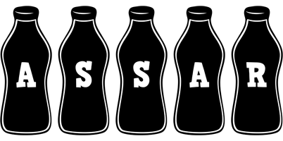 Assar bottle logo