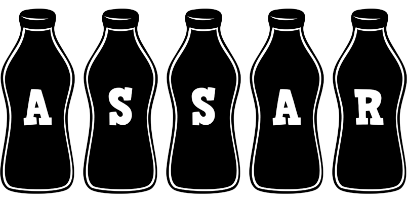 Assar bottle logo