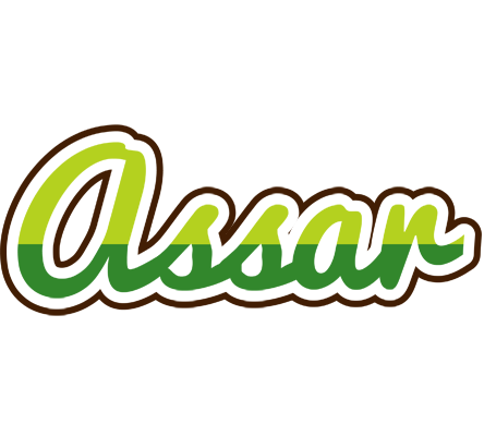 Assar golfing logo