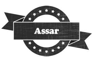 Assar grunge logo